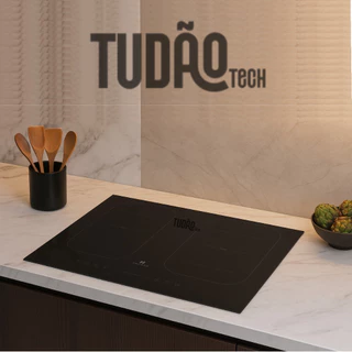 Fogão Cooktop Indução Elétrica Tronos If7010b1 Preto 220v 4 Bocas Dual zone