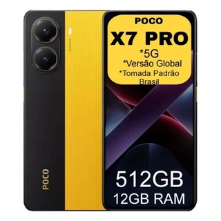 Xiaomi Poco X7 Pro 5G 512GB ou 256GB NFC Global +brinde