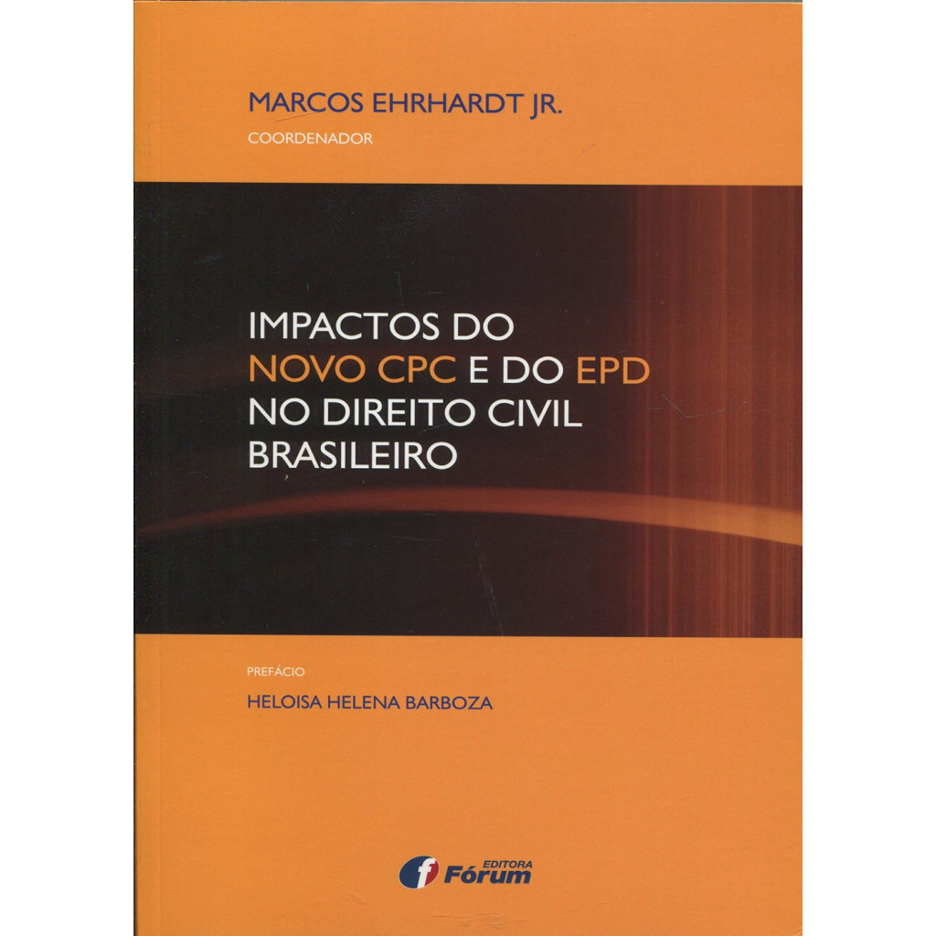 Impactos Do Novo Cpc E Do Epd No Direito Civil Brasileiro | Shopee Brasil