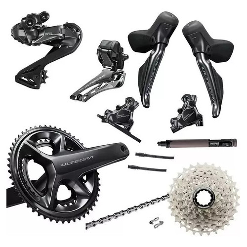 Grupo Kit Shimano Di2 R8170 Disc Ultegra Completo | Shopee Brasil