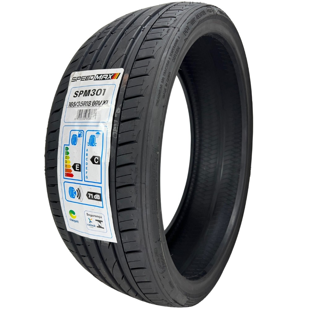 PNEU NOVO 165/35R18 69V SPM301 SPEEDMAX ARO 18 PERFIL BAIXO CARROS ...