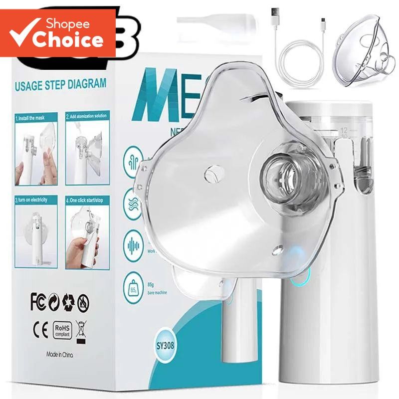 Máquina Nebulizadora De Malha Portátil Para Adultos E Crianças ...