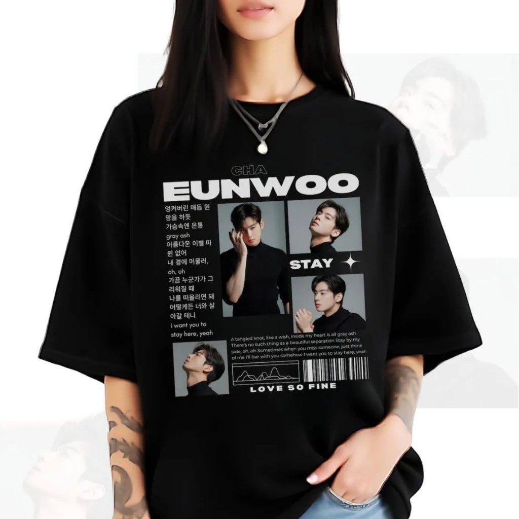 CHA EUN-WOO CK サイン入りＴシャツ CHA EUN-WOO CK サイン入りTシャツ 260811421306fbb4c64.jpg
