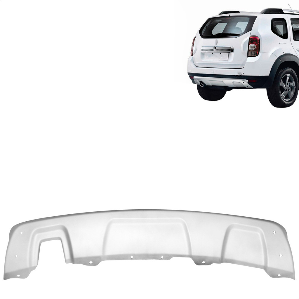 Aplique Spoiler Parachoque Traseiro Duster 2011 2012 2013 2014 2015 ...