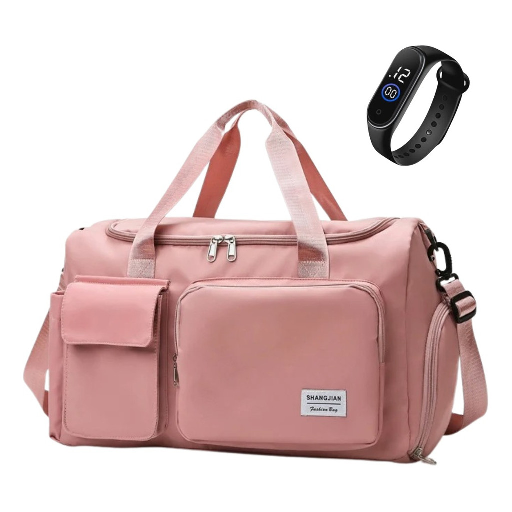 Bolsa Mala Academia Esportiva Fitness Feminina Impermeavel