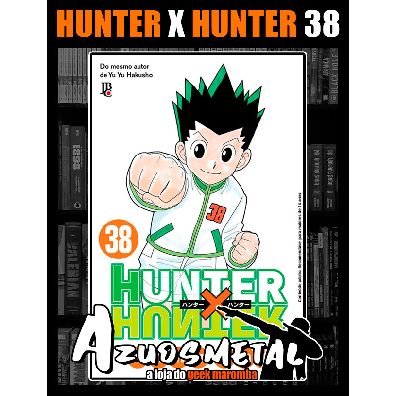 Hunter X Hunter Vol. 38 [Mangá JBC] Shopee Brasil