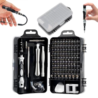 Kit Chaves de Precisão Manutenção 115 Peças