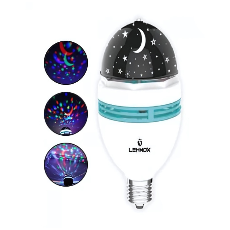 Lâmpada Inteligente Lehmox Led RGB Bivolt 3W E27 C/ Adaptador - LEY-2163 | Shopee Brasil