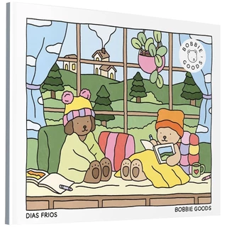 Livro De Colorir Bobbie Goods - Dias Frios em Oferta na Shopee