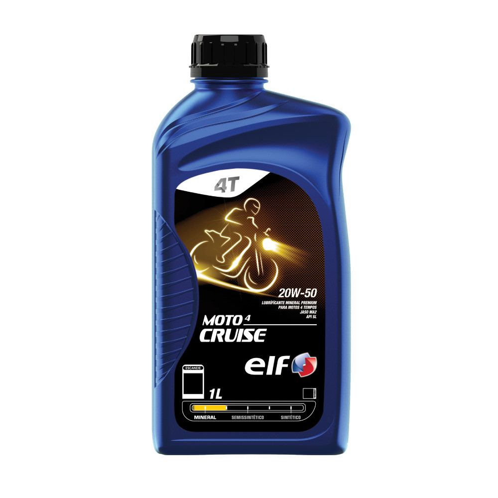 Óleo Para Moto Mineral 4t Elf Moto 4 Cruise 20w-50 Api Sl | Shopee Brasil