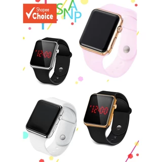Relógio Eletrônico Esportivo Quadrado Moderno-Luminoso Para Casais E Entusiastas De Fitness em Oferta na Shopee