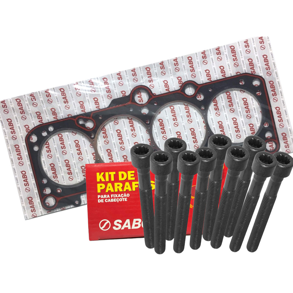 Kit Junta Cabeçote + Parafuso VW AP Gasolina/Flex | Shopee Brasil