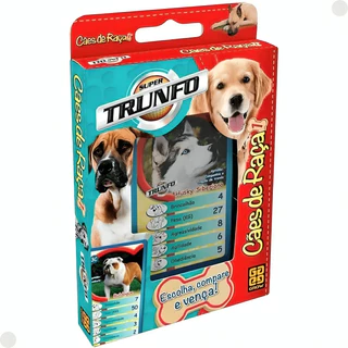 Jogo Super Trunfo Cães De Raça 01404 - Grow