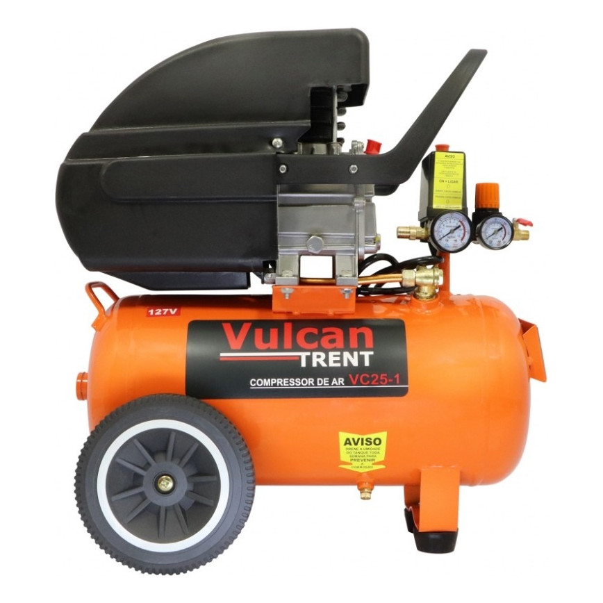 Compressor De Ar Vulcan 2hp 24 Litros 160 Litros/min Vc25-1 | Shopee Brasil