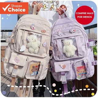 Moda Japonesa E Coreana Meninas Grande Capacidade Computador Estudante Do Ensino Médio Mochila