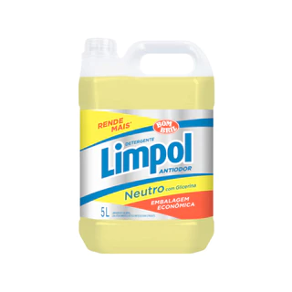 Detergente Neutro 5L Limpol em Oferta na Shopee