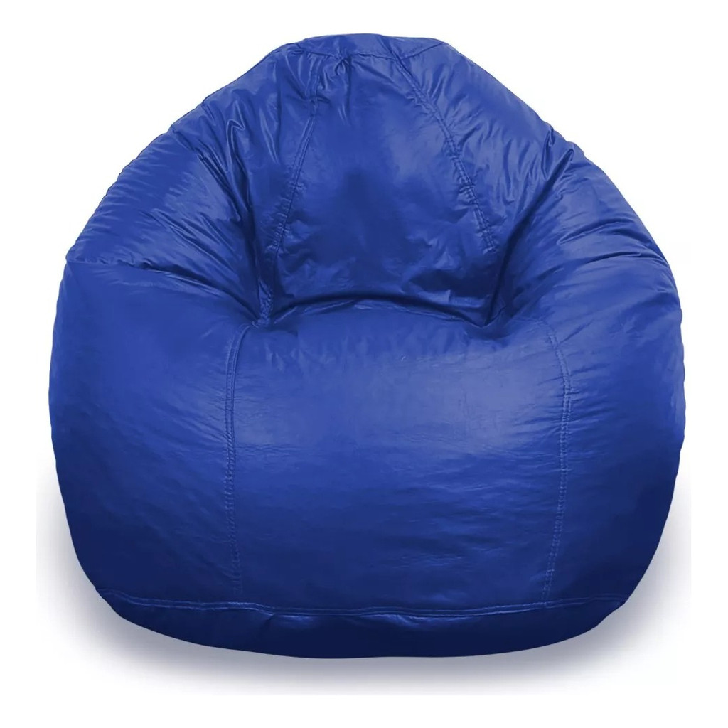 Puff Conforto Com Enchimento Modelo Pêra Grande Sala Quarto
