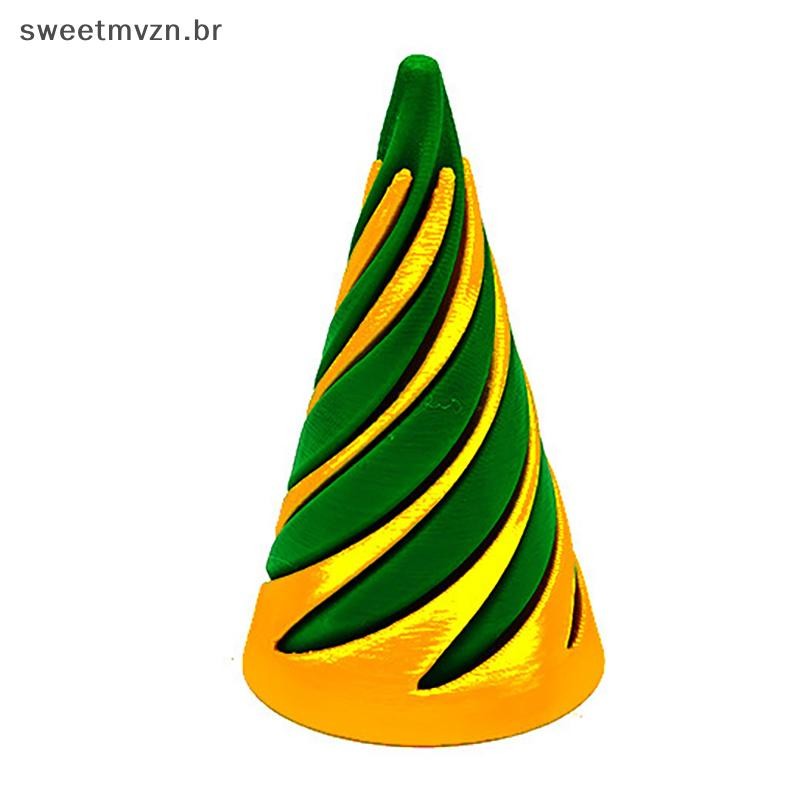 Giocattoli antistress a spirale stampati in 3D, con strutture a spirale