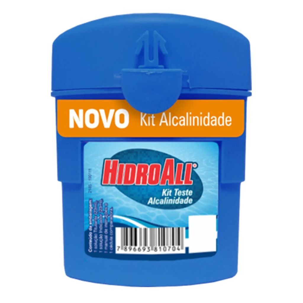 Kit para teste Alcalinidade Hidroall