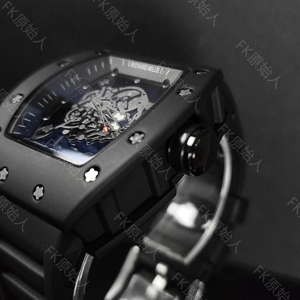 Ghgg Richard RM055 Preto Samurai Limited Relógio Masculino Lazer ...
