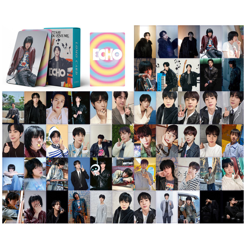 55pcs/box JUNGKOOK SOLO Álbum Sete Cartões Fotográficos Lomo JK