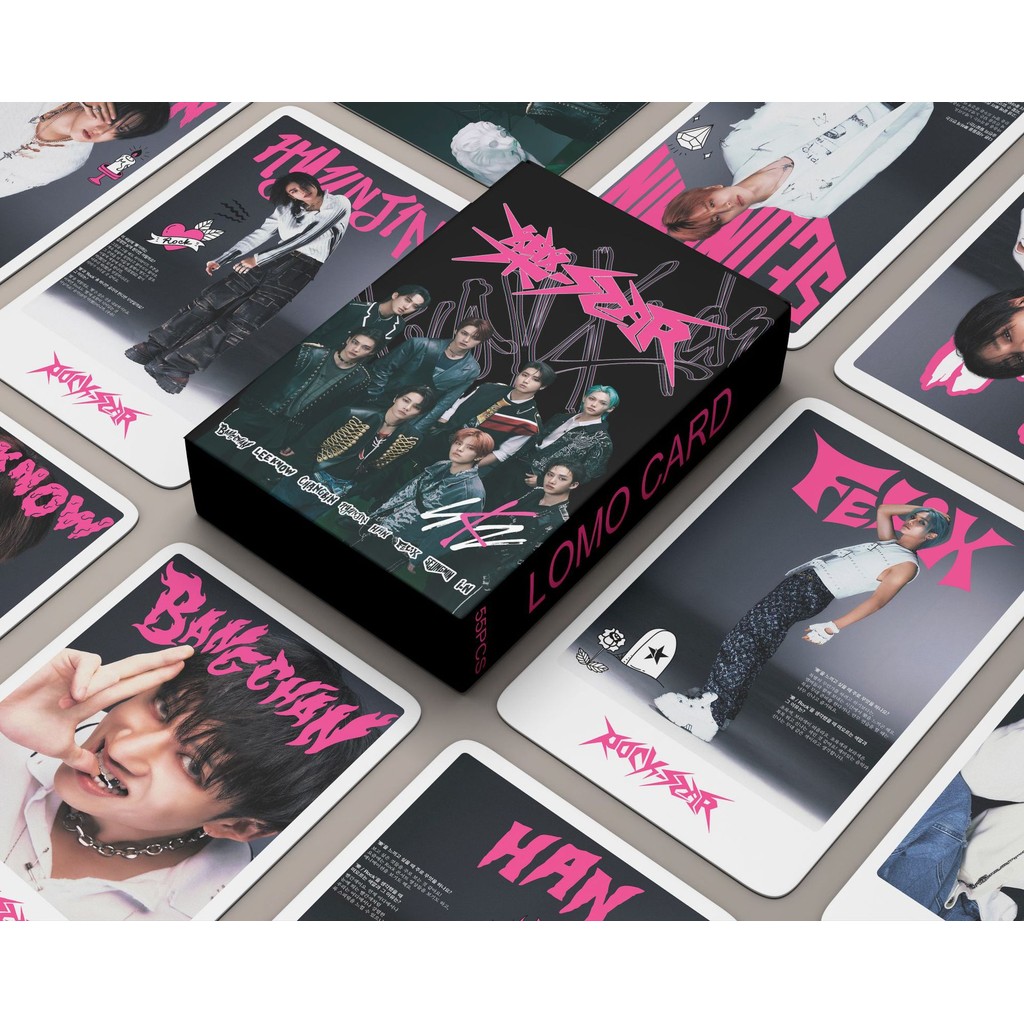 Lot De 55 Cartes Photo Stray Kids SKZ - Photocards Kpop Pour Collection Et Déco - 3