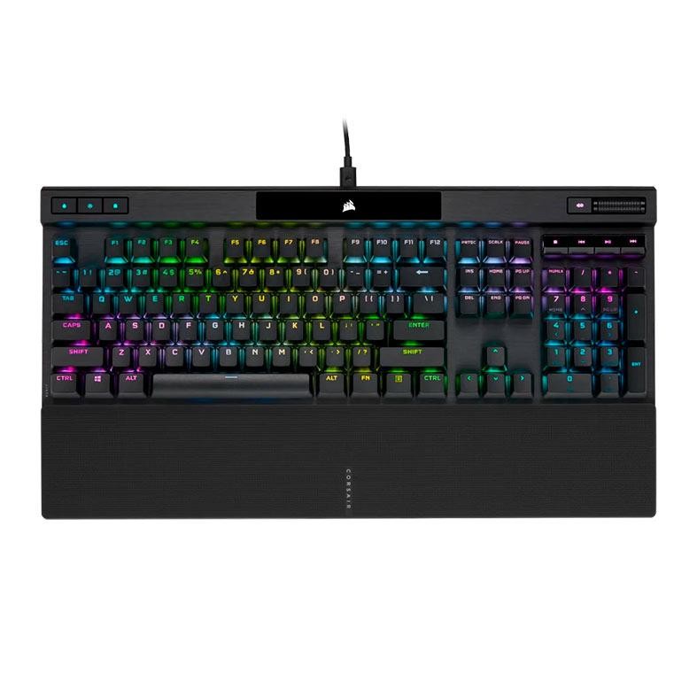 Teclado Mecanico Corsair K70 RGB PRO, Switch Cherry MX Red, Preto, CH-9109410-NA
