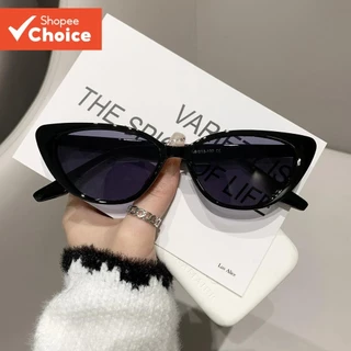 Óculos De Sol Y2K Hip-Hop Cat Eye – Retro UV400 Mirror Shades Para Mulheres E Homens em Oferta na Shopee