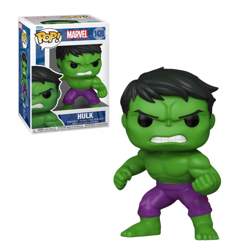 Funko Pop! Marvel O Incrivel Hulk 1420 Original Colecionavel - Moça do Pop - Funko Pop é aqui