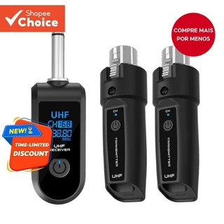 K1 2.4Ghz Sistema De Microfone Sem Fio XLR Transmissor E Receptor Para PA Mixer Dinâmico