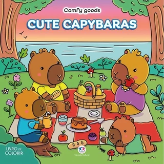 Livro Comfy Goods Cute Capybaras - Editora Ciranda Cultural em Oferta na Shopee