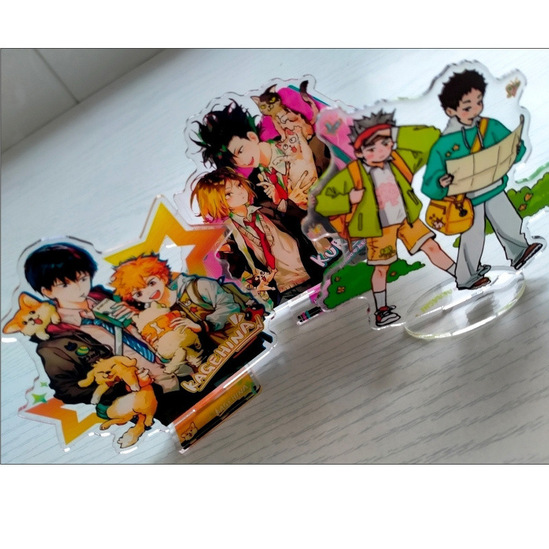 8 Figure Haikyuu In PVC – Set Personaggi Chibi (Shoyo Hinata, Tobio Kageyama E Altri) 7,5 Cm - 3