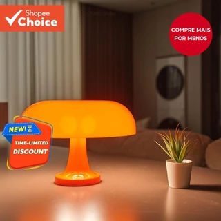 Candeeiro De Mesa Cogumelo Minimalista Moderno Quarto Cabeceira usb Iluminação Casa