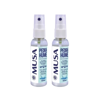 Kit pedra Hume Spray Musa com 2 unidades de 60 ml cada - Pronta Entrega em Oferta na Shopee