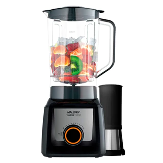 Liquidificador Mallory Taurus 12 Velocidades 1300w 3,1l Preto - 220v