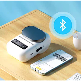 Mini Impressora de Etiquetas Térmica 58mm Bluetooth Recarregável Sem Tinta PT-260