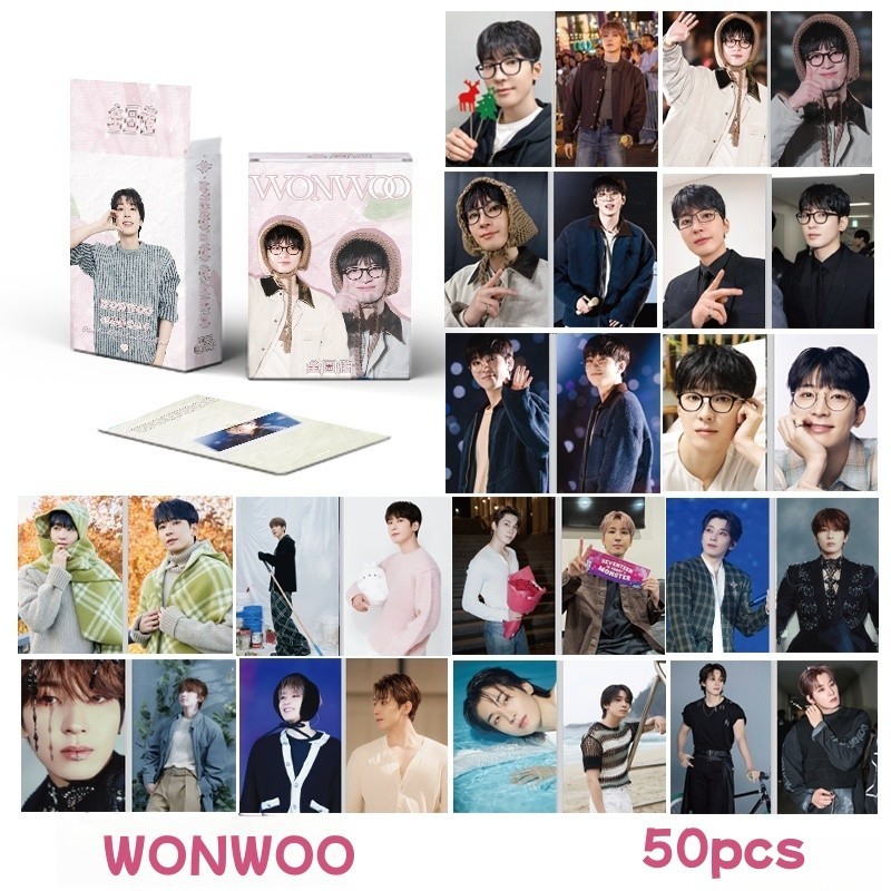 50-55pcs SEVENTEEN Holographic Laser LOMO Cards Performance 17 IS