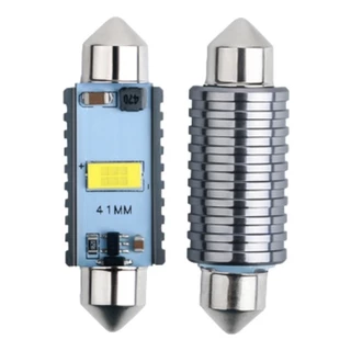Lâmpada Led Chip Csp 3570 Torpedo 41mm 6000k Branco Canbus