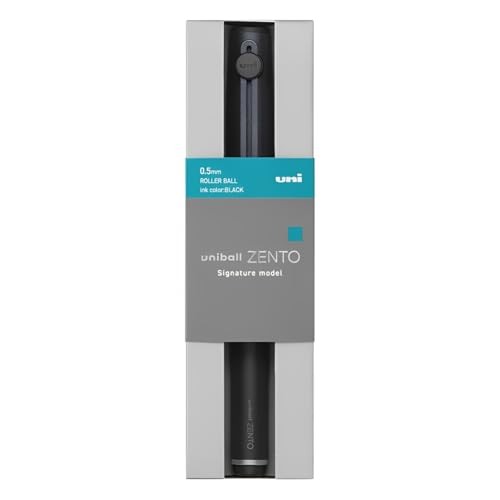 uniball ZENTO Signature Modelo 0.5 Mm-Preto Metálico | Shopee Brasil