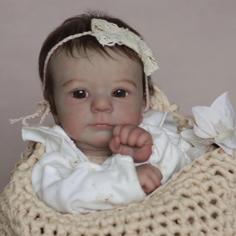 Boneca Bebê Reborn Realista Com Bolsa 100% Silicone Roupinha Rosa Pode Dar Banho