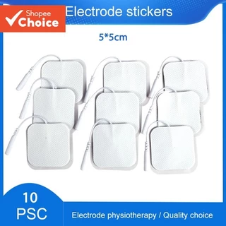 Almofadas de Eletrodo de 3 Cores 5x5cm Tipo Agulha de Tecido Não com Cauda para