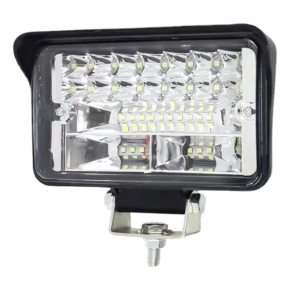 Farol De Milha Led 144w Retangular Bivolt Truck Potente