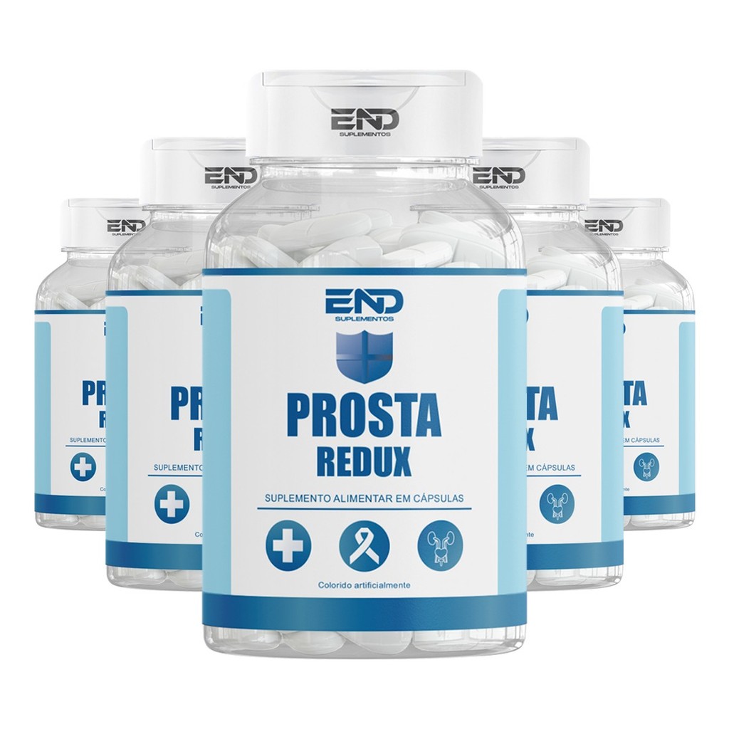 5x Prosta Redux 60 Caps Original - Envio Rápido | Shopee Brasil