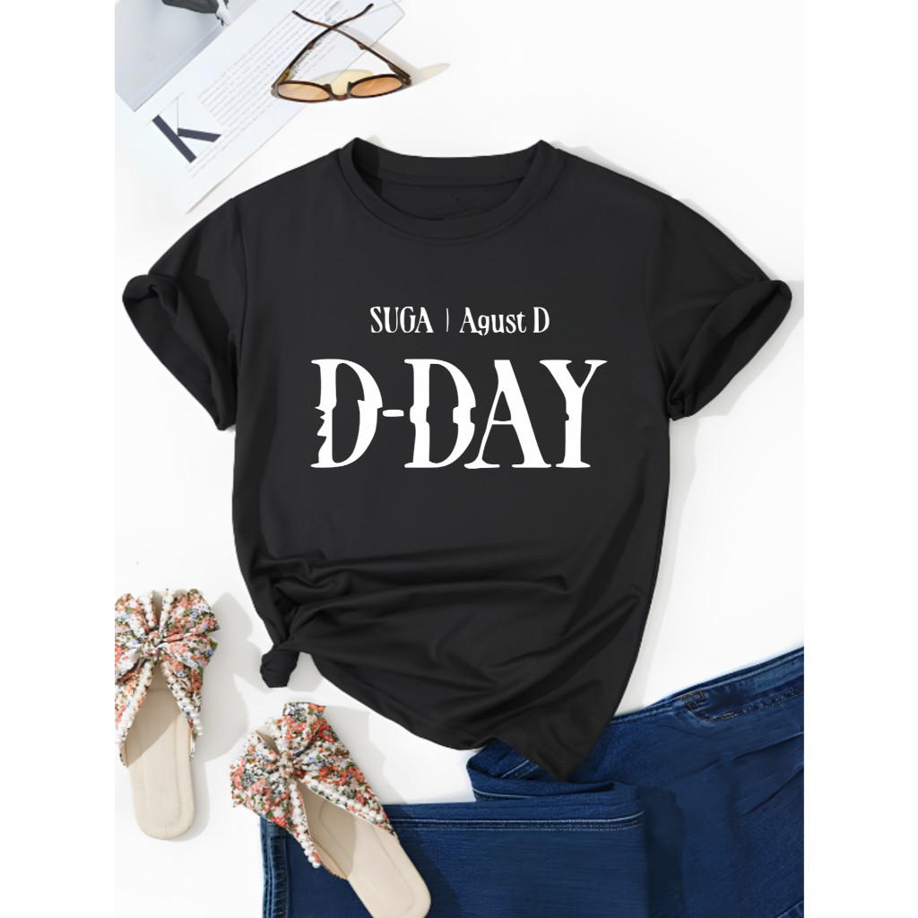 Camiseta Agust D Suga Min Yoongi D Day Unissex Blusa Feminina