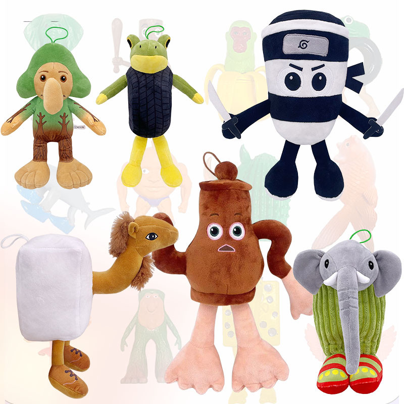 Tung Sahur Brinquedo De Pelúcia Traalero Tralala Cappuccino assassino Boneca Macia Presente