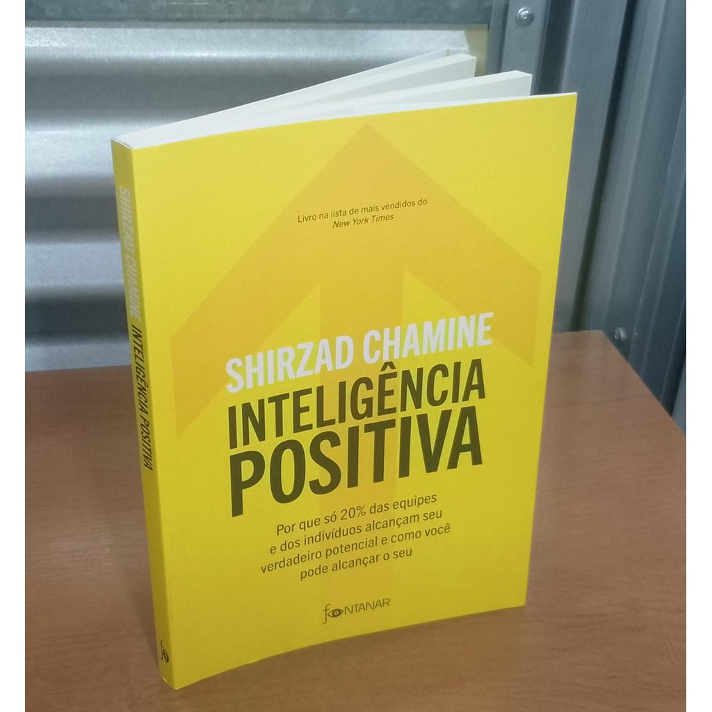 Livro Inteligencia Positiva Shirzad Chamine | Shopee Brasil