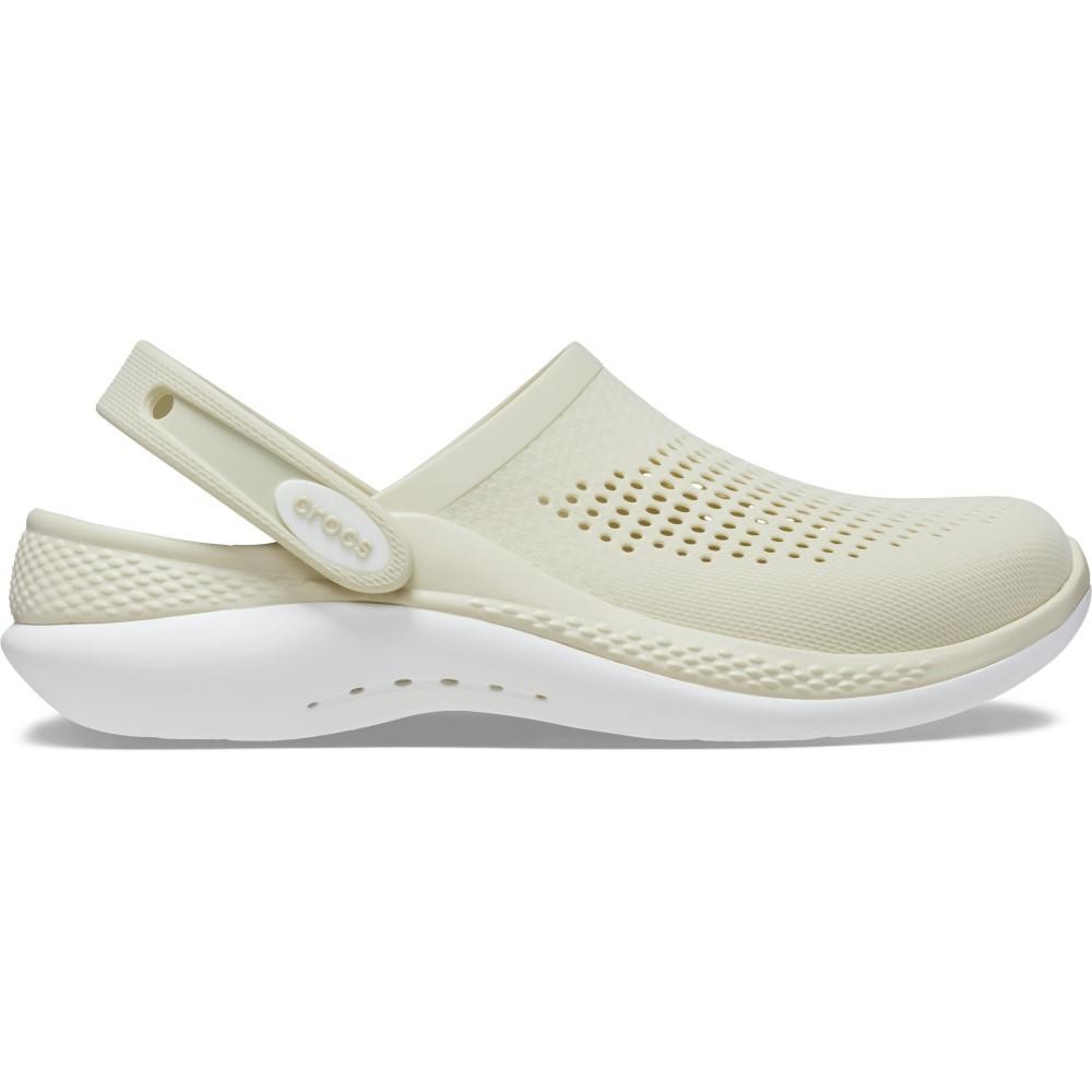Sandália crocs lite ride 360 clog bone | Shopee Brasil