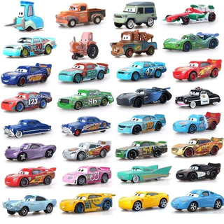 1 : 55 Carros Pixar 2 3 Lightning Mcqueen 38 Mater Estilo Metal Diecast Toys