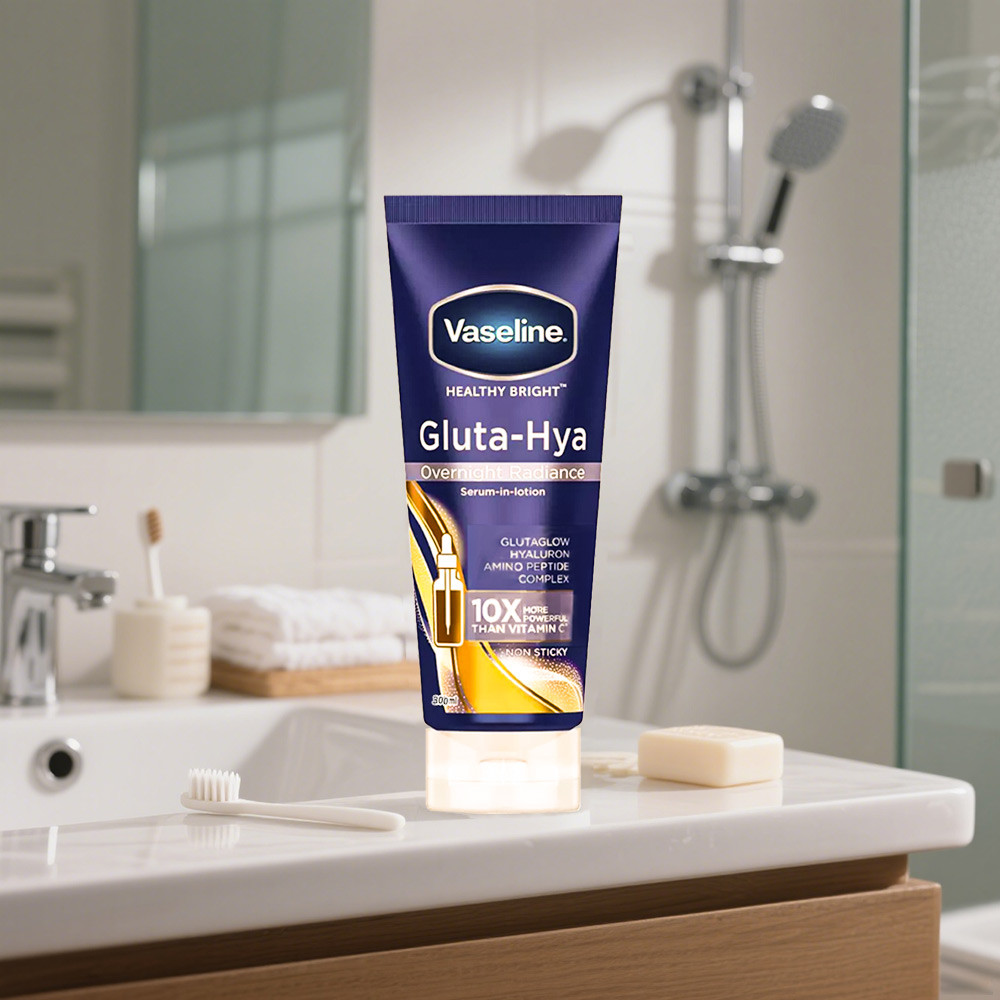 Vaseline Gluta-Hya Dewy Radiance Serum-Lotion Brighter Skin 300ml