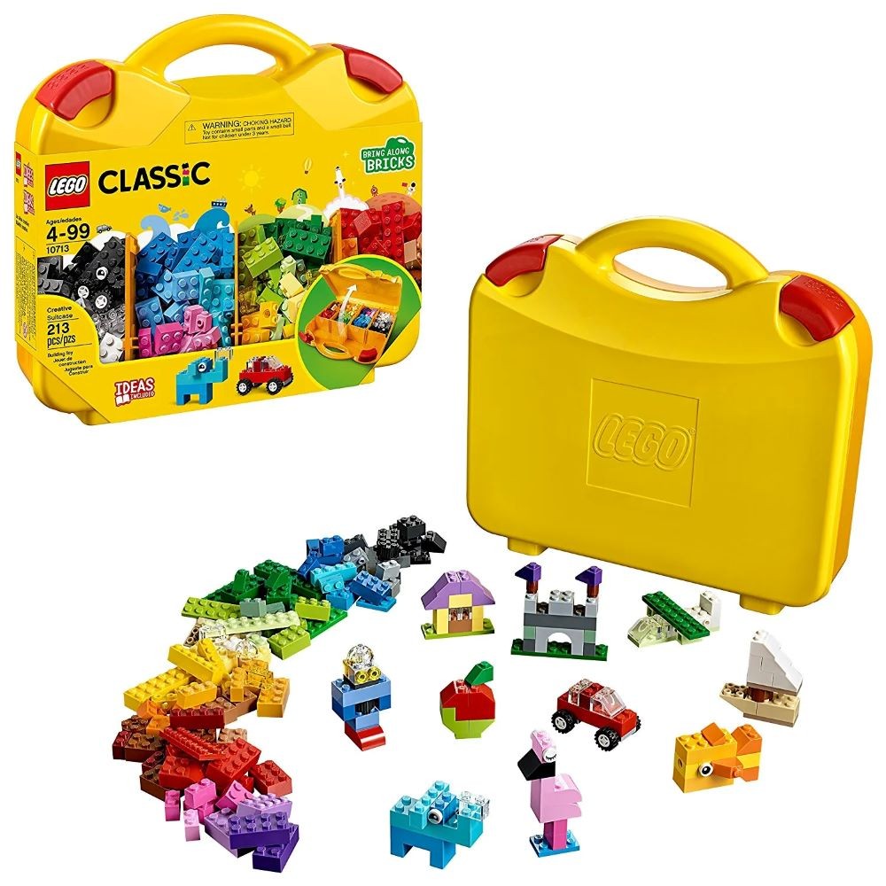 MALETA LEGO CLASSIC DA CRIATIVIDADE 213 PEÇAS 4111110713 | Shopee